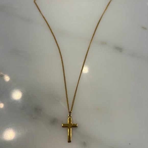 Vintage Locket and Cross necklaces - Picture 3 of 3